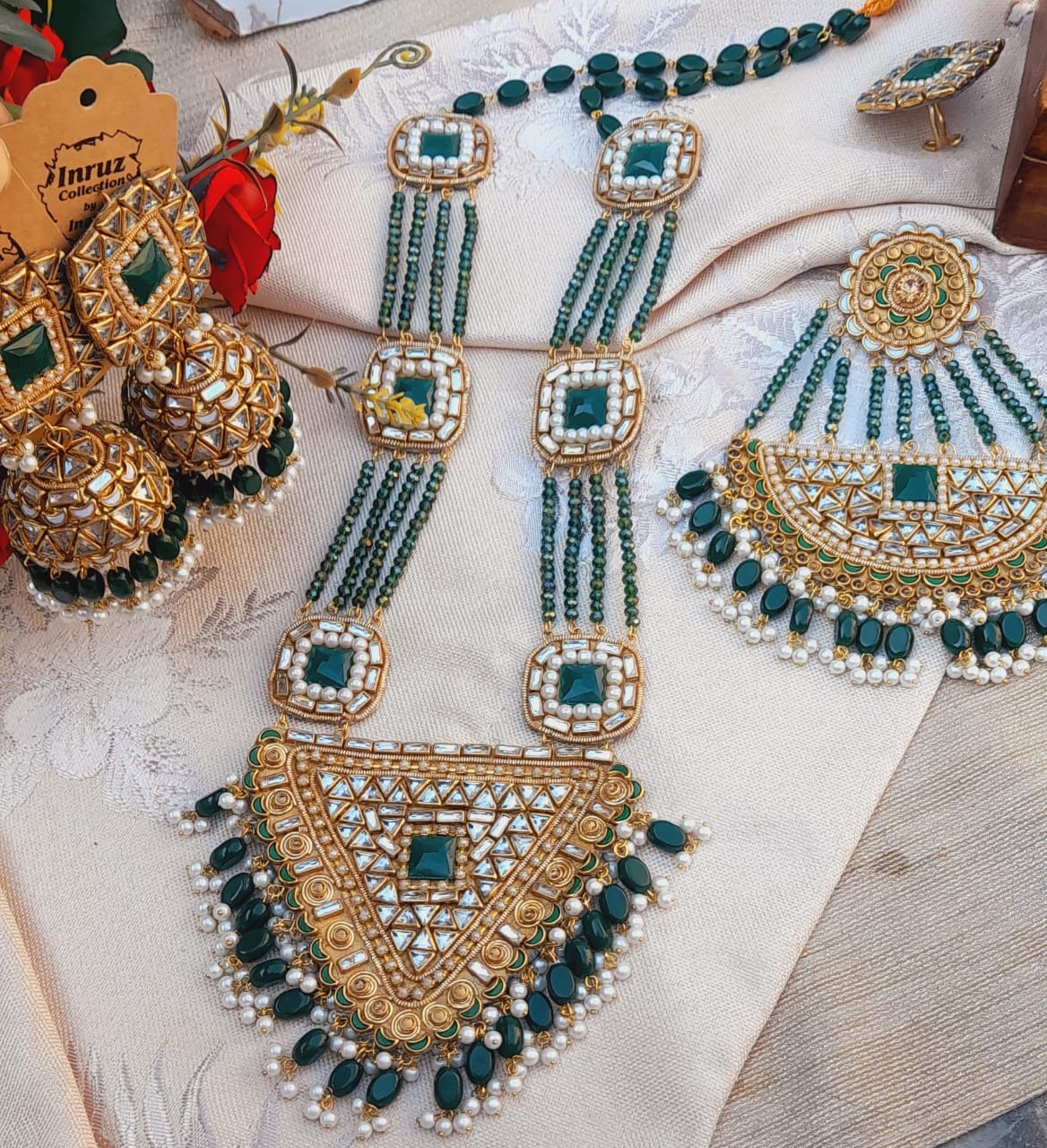 Handmade Bridal Set β Elegance in Every Detail